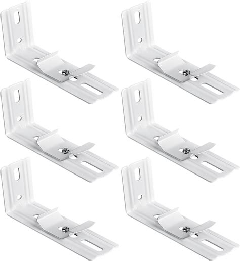 vertical blind headrail top fix metal clip bracket|Amazon.com: Vertical Blinds Mounting Brackets.